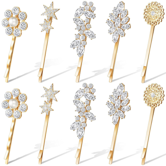 10 Pcs Vintage Hair Pins